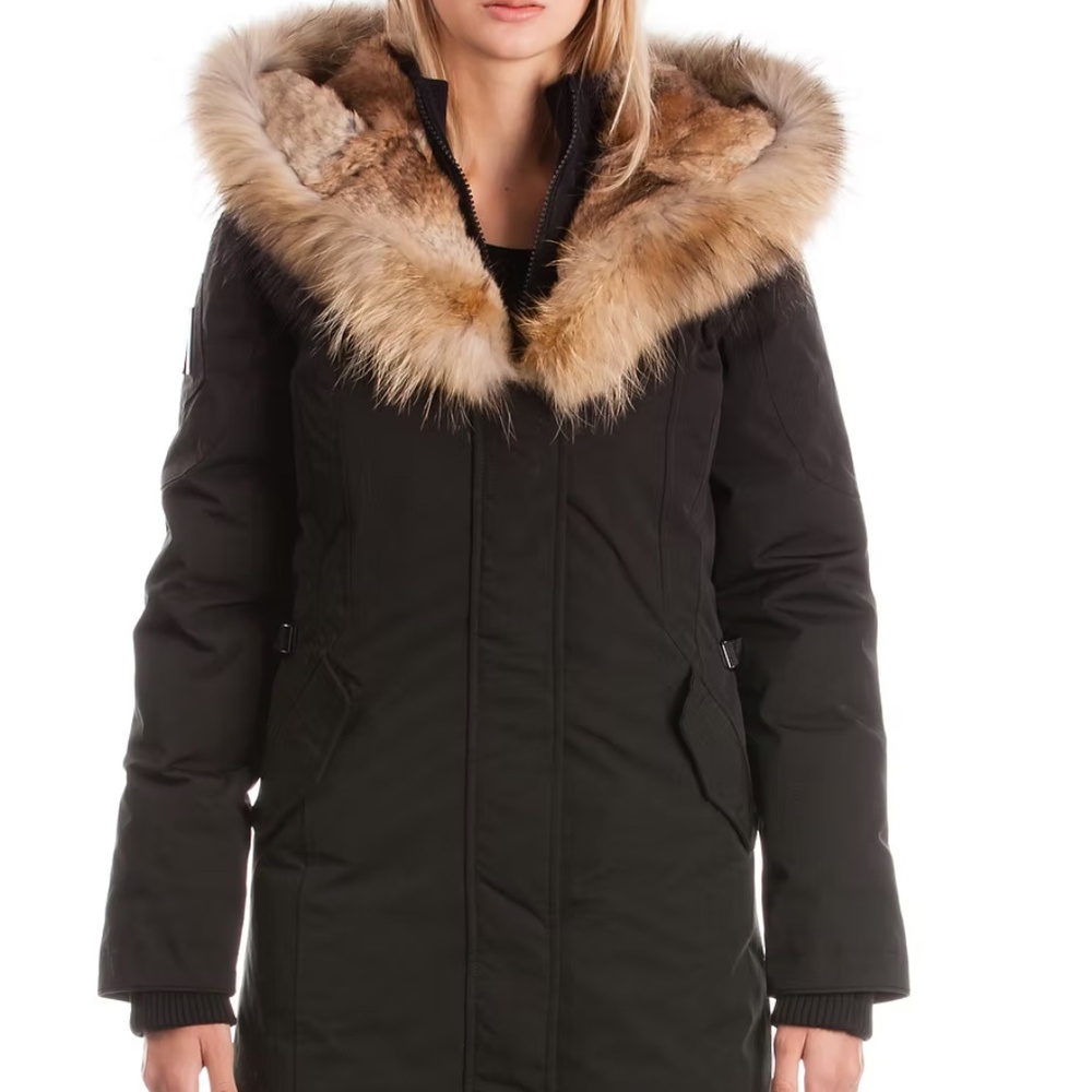 Arctic North Women’s Mont Tremblant 3/4 Length Coat Fur Lined Hood $800+Tax
